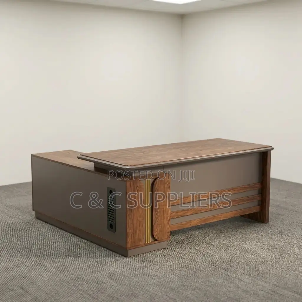 Directors L-Shape Executive Desk-1800mm