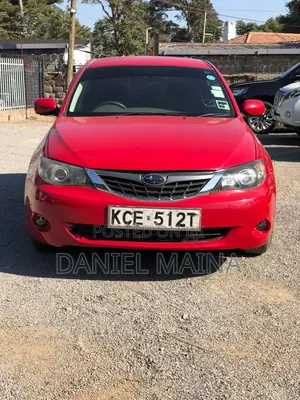 Subaru Impreza 2009 Red