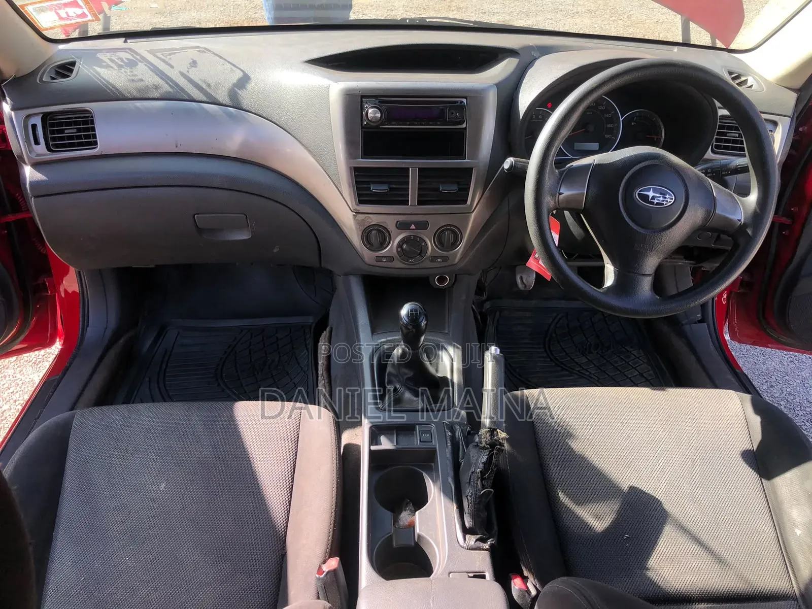 Subaru Impreza 2009 Red