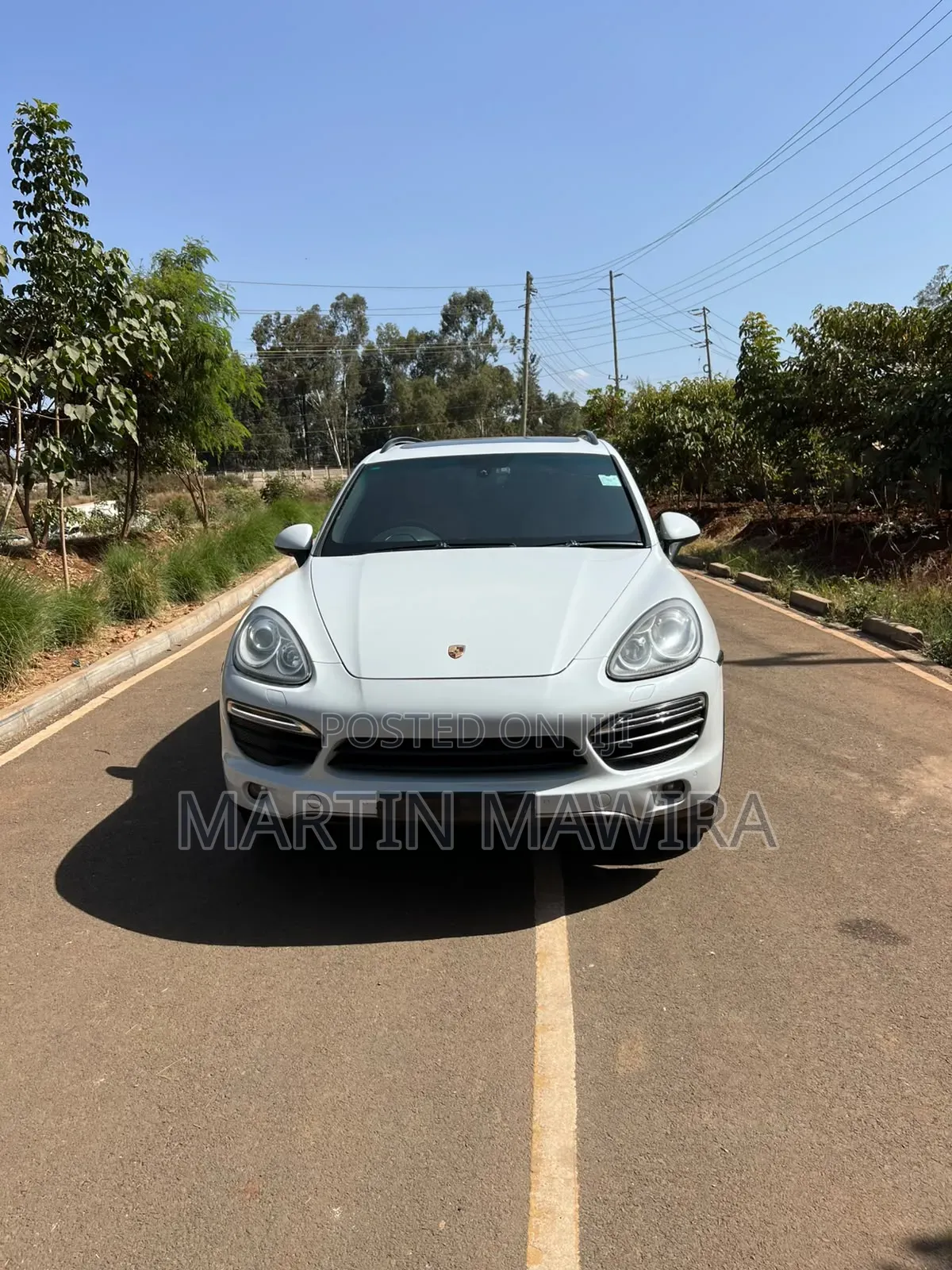 Porsche Cayenne 2014 White