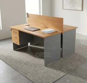 Office Workstation : 2-Seater Custom Local Staff Workstation