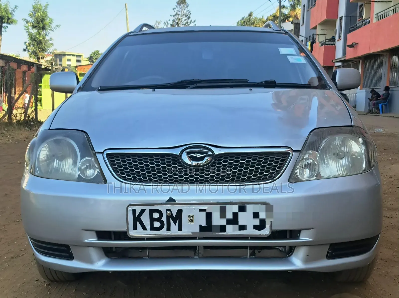 Toyota Corolla Fielder 2004 Silver