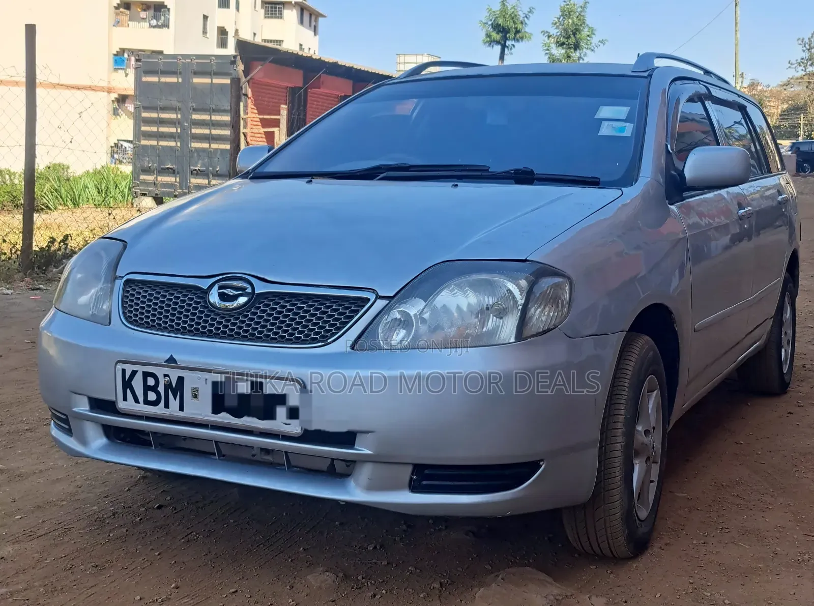 Toyota Corolla Fielder 2004 Silver