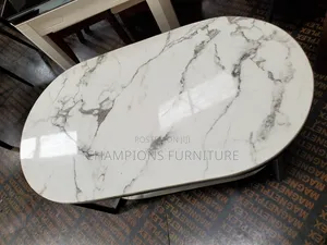 Oval Marble Coffee Table