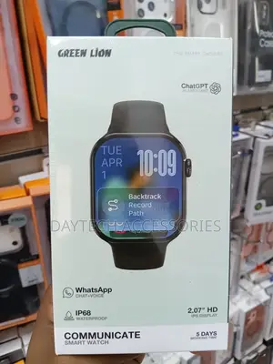 The Green Lion Communicate Smart Watch.