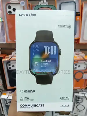 The Green Lion Communicate Smart Watch.
