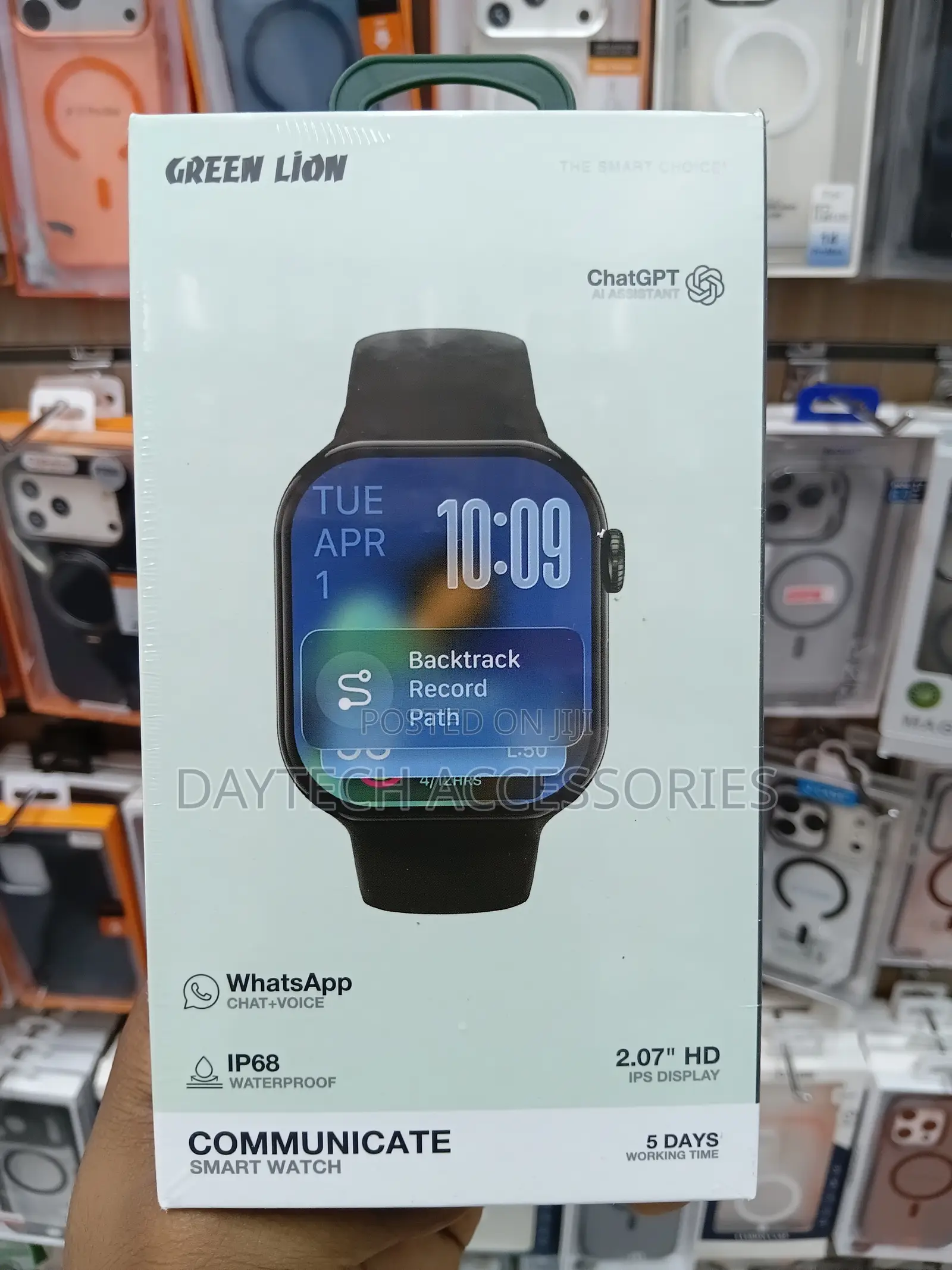 The Green Lion Communicate Smart Watch.