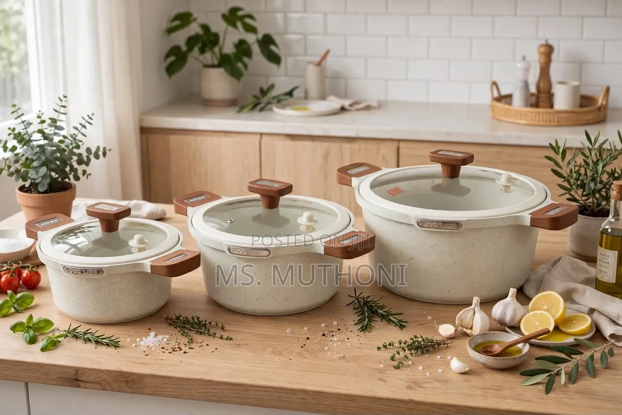 Durable Non-Stick Granite Coating UCC Life Granite Non-Stick Cookware