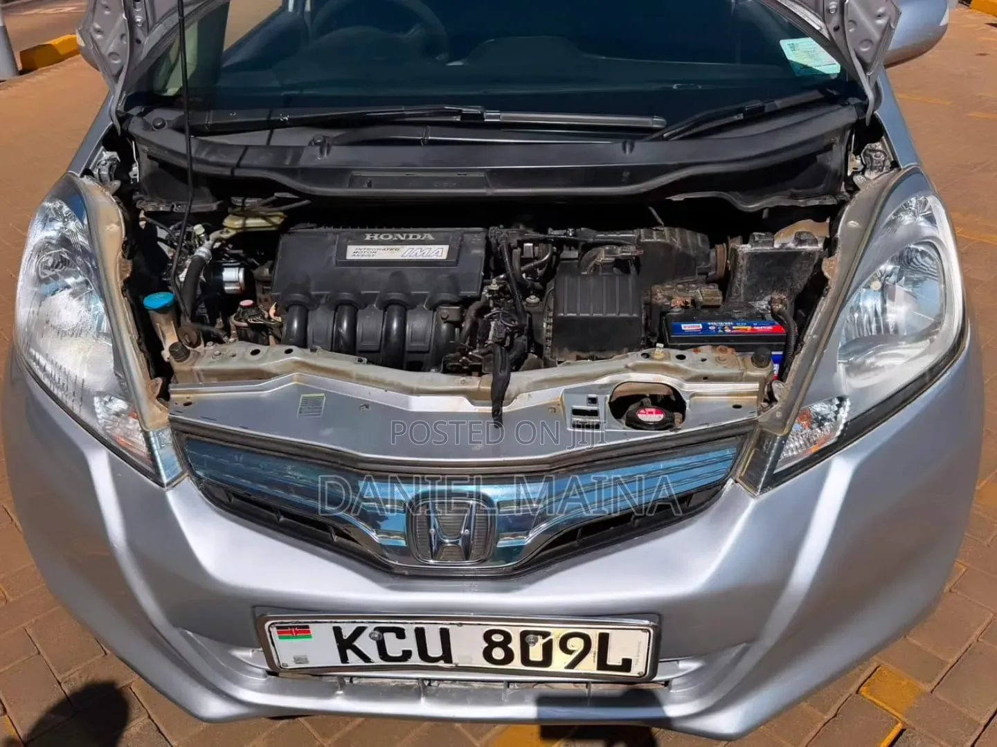 Honda Fit 2012 Silver