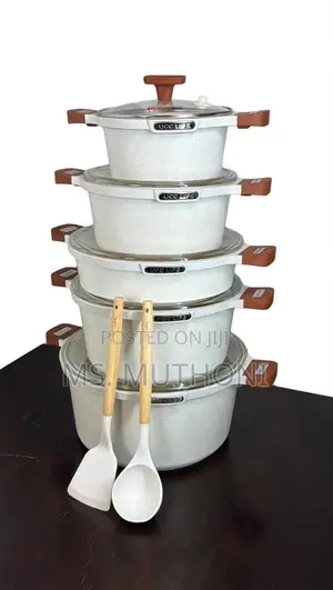 Durable Non-Stick Granite Coating UCC Life Granite Non-Stick Cookware
