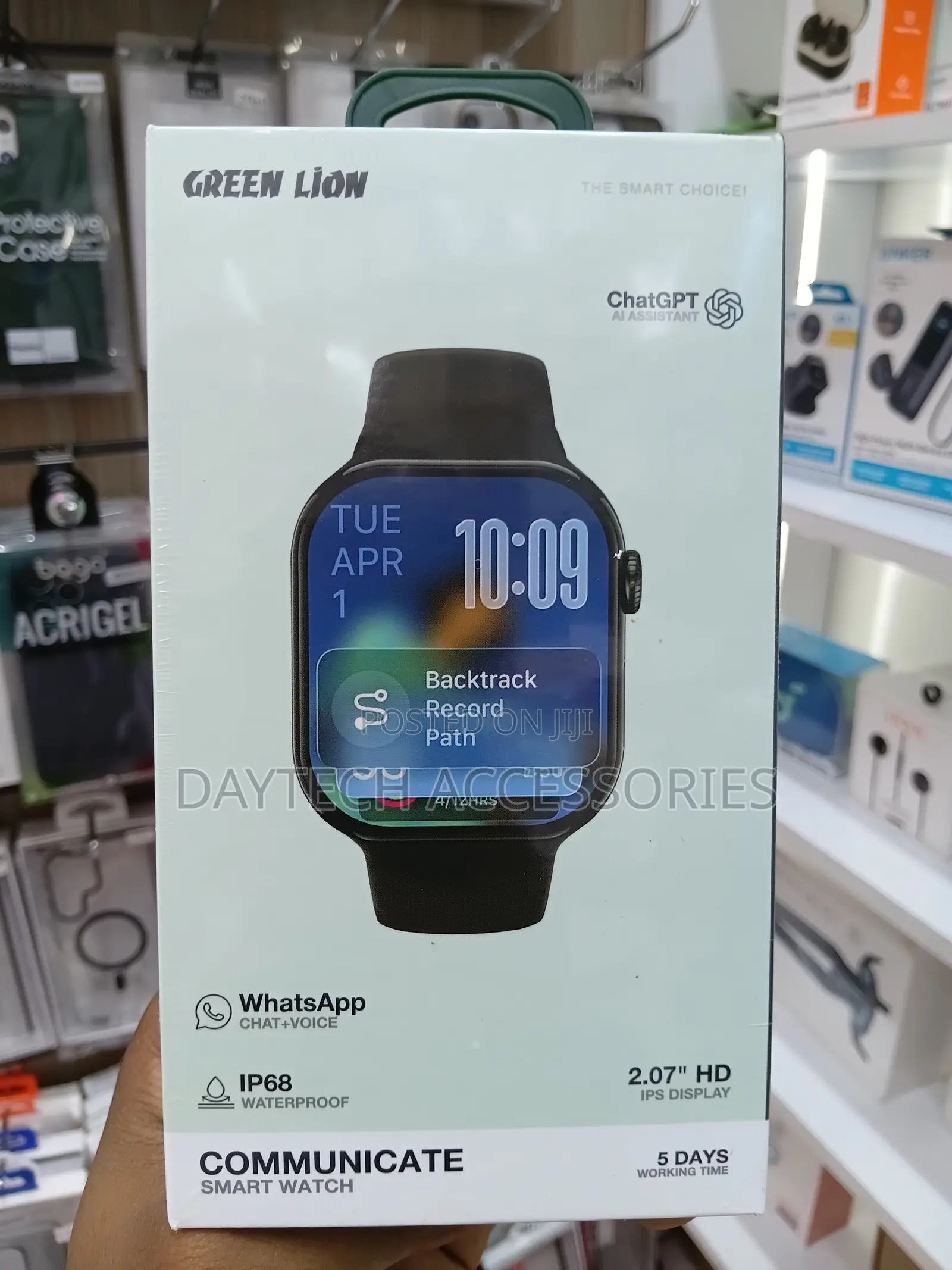 Green Lion Communicate Smart Watch With 2.07" IPS Dispaly.