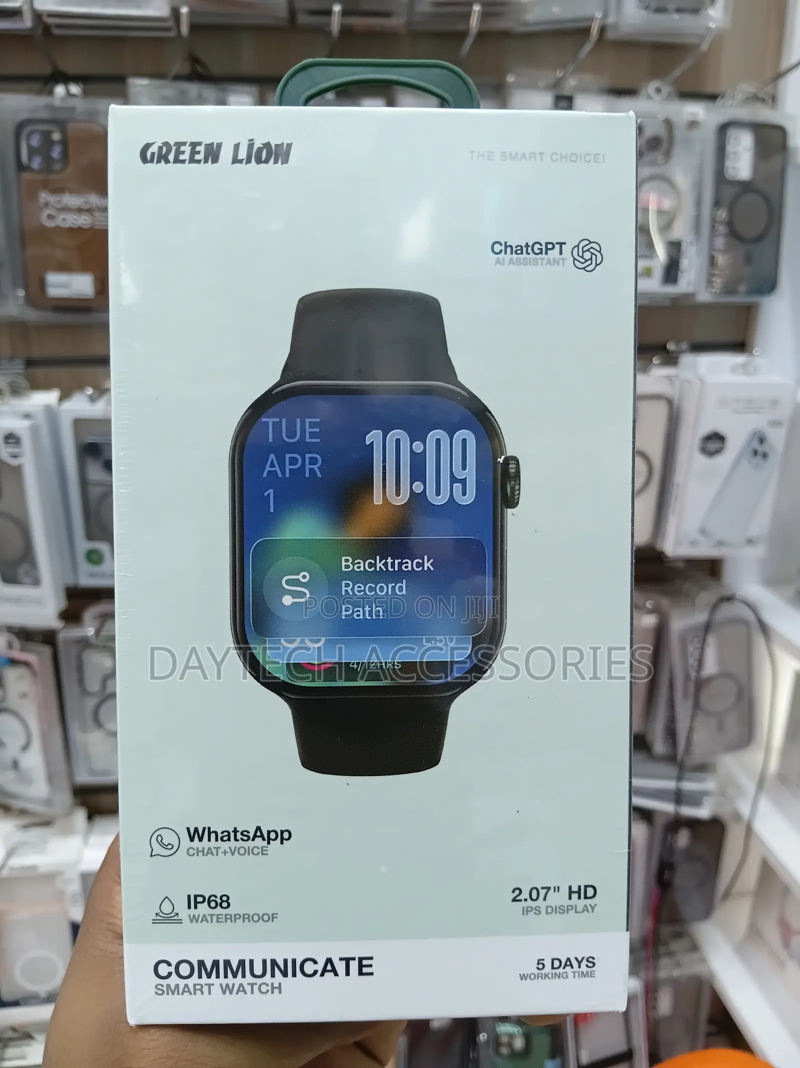 Green Lion Communicate Smart Watch With 2.07" IPS Dispaly.