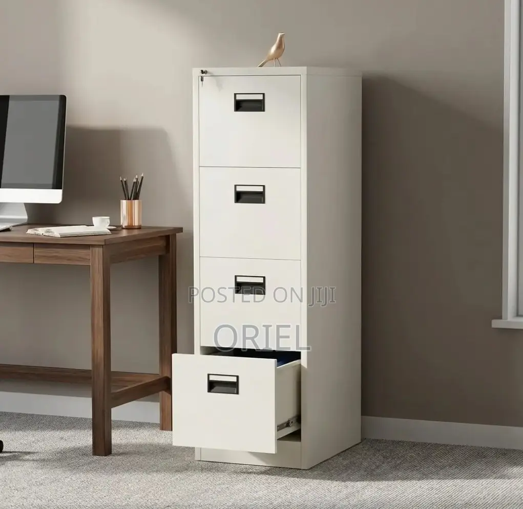 Office Cabinet : Vertical 4-Drawer Cabinet