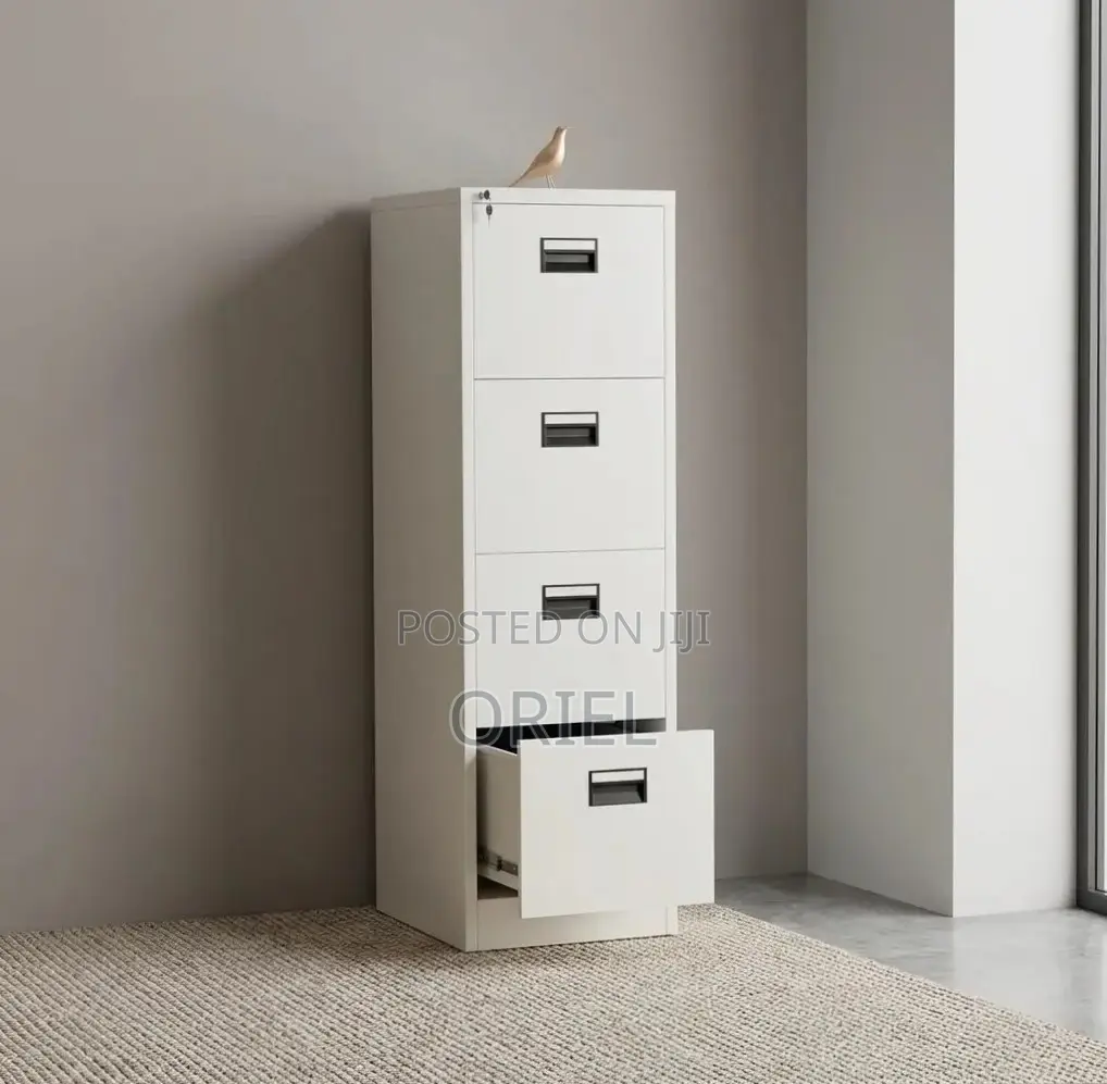 Office Cabinet : Vertical 4-Drawer Cabinet