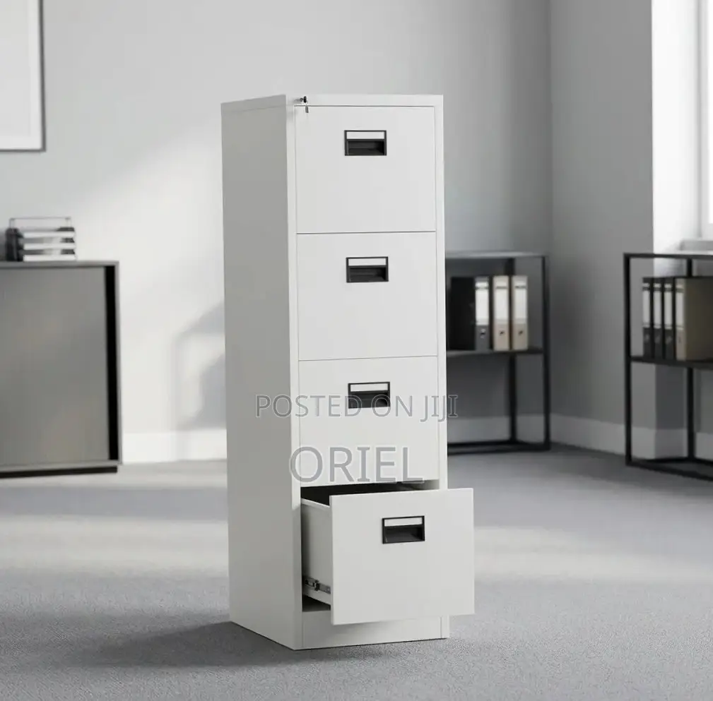 Office Cabinet : Vertical 4-Drawer Cabinet