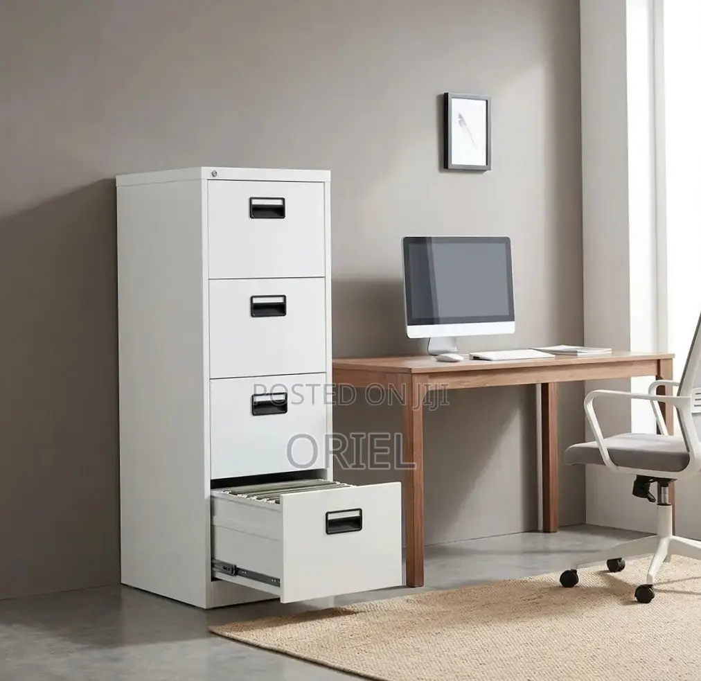 Office Cabinet : Vertical 4-Drawer Cabinet