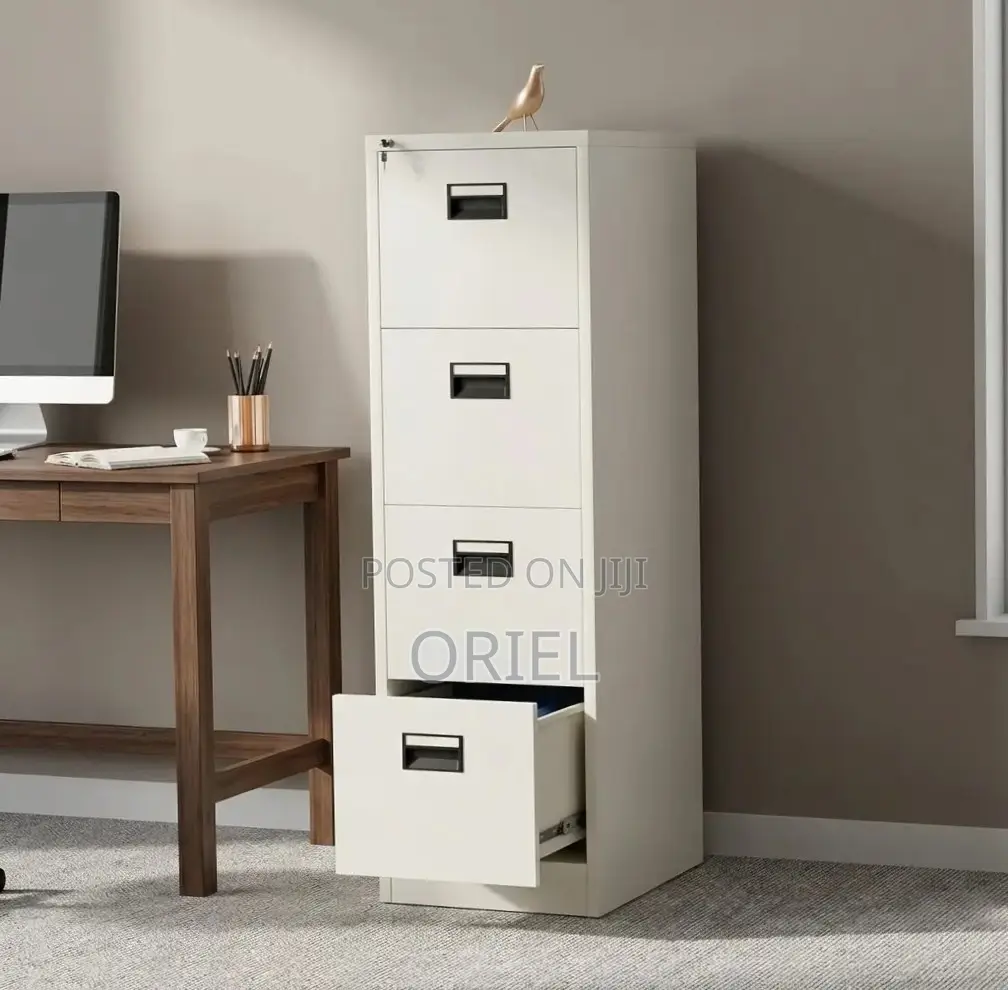 Office Cabinet : Vertical 4-Drawer Cabinet