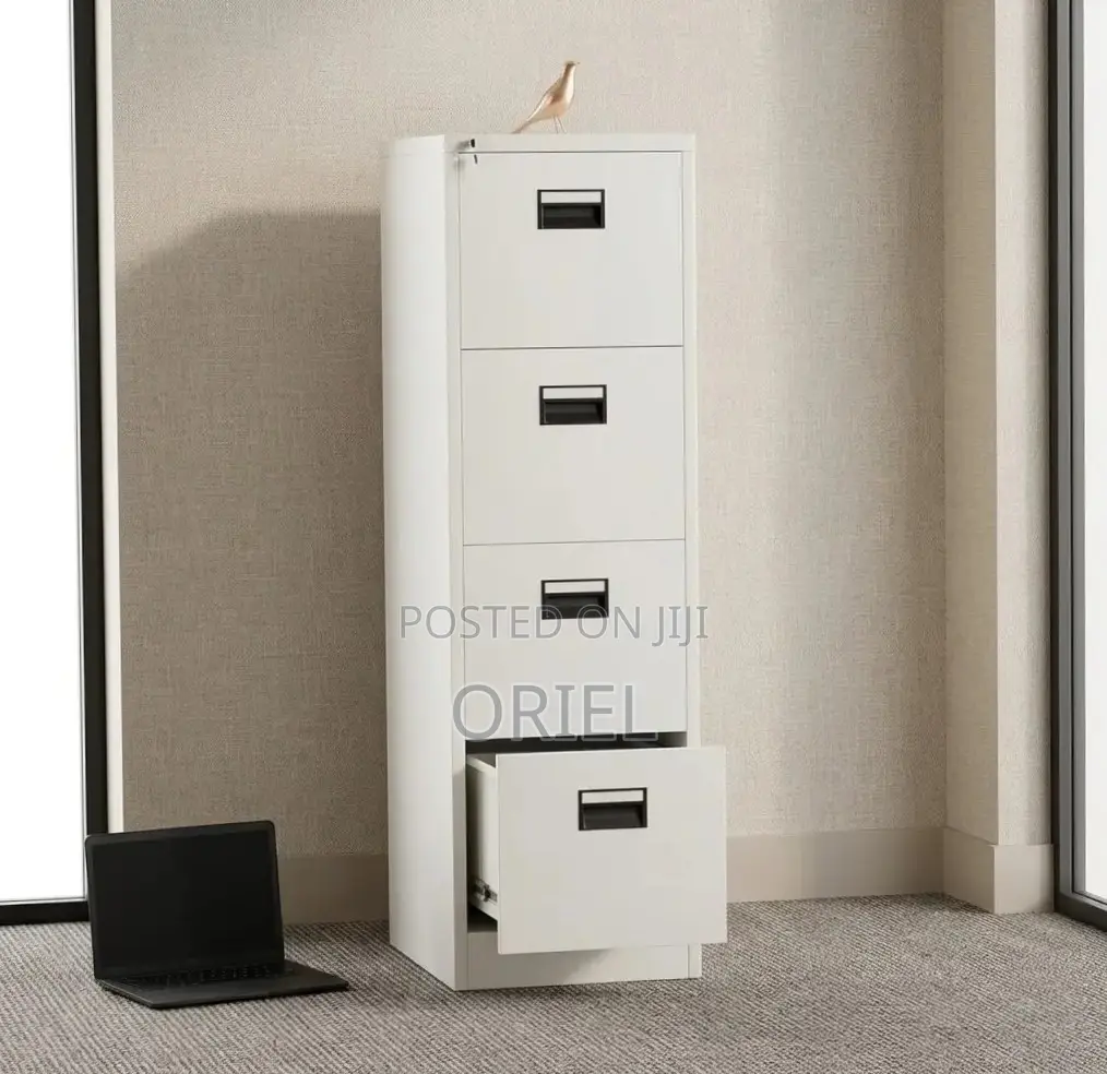Office Cabinet : Vertical 4-Drawer Cabinet