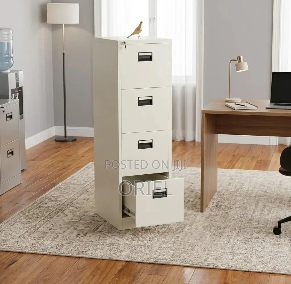 Office Cabinet : Vertical 4-Drawer Cabinet
