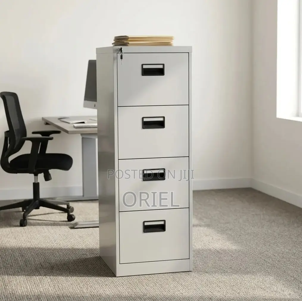 Office Cabinet : Vertical 4-Drawer Cabinet