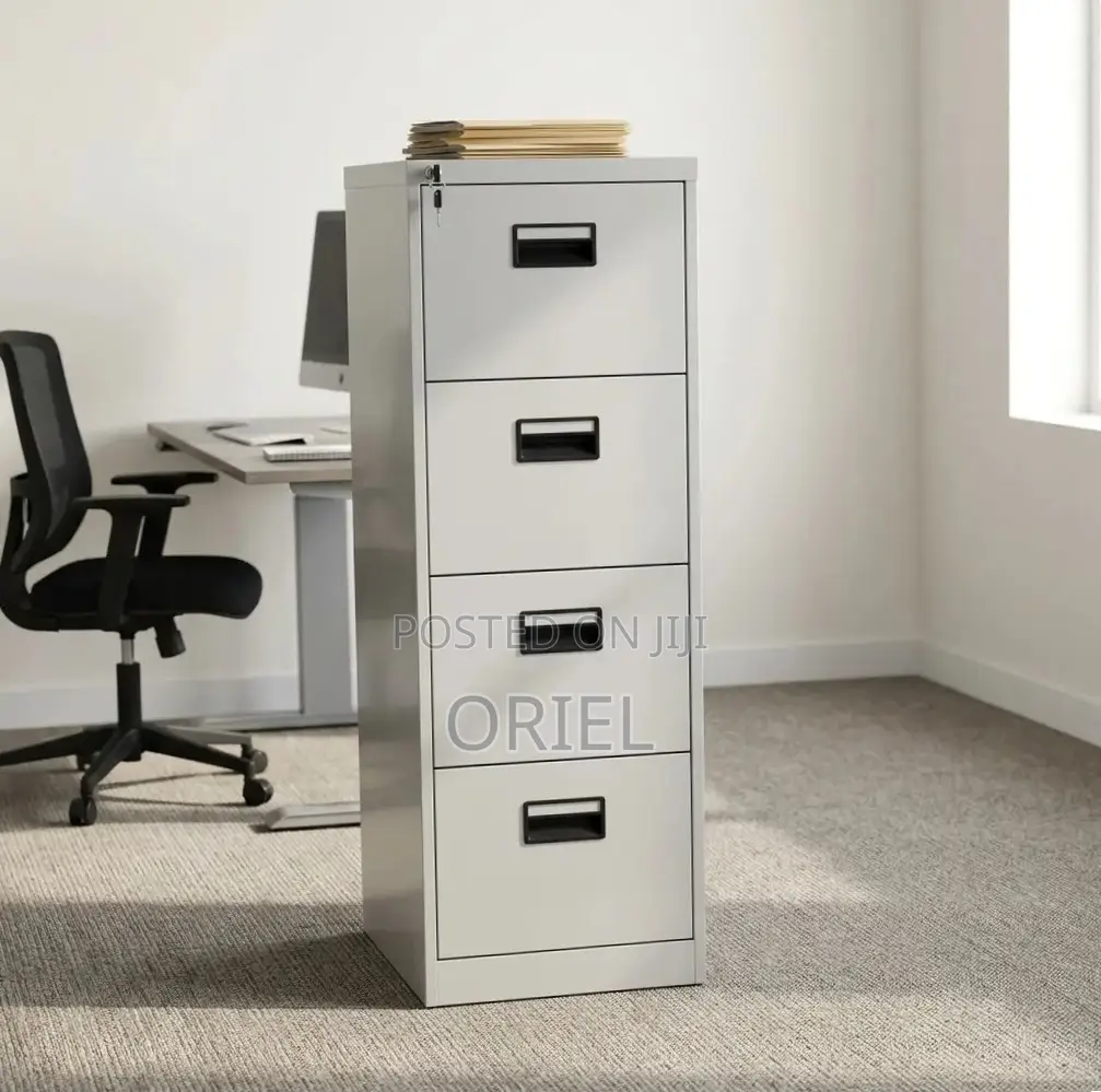 Office Cabinet : Vertical 4-Drawer Cabinet