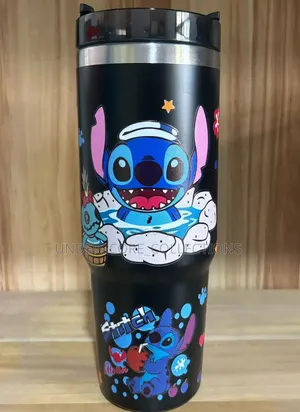 Cartoon Themed Flask