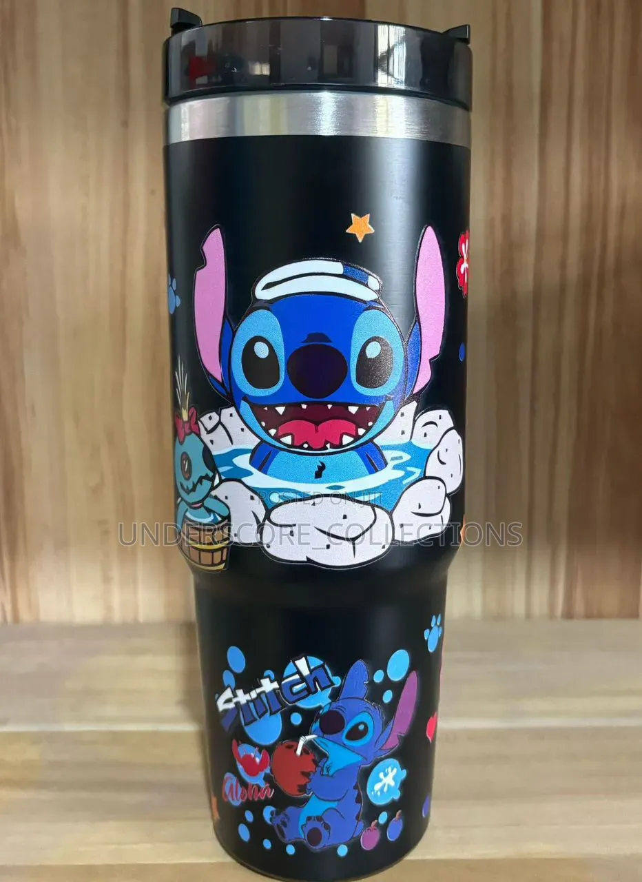 Cartoon Themed Flask