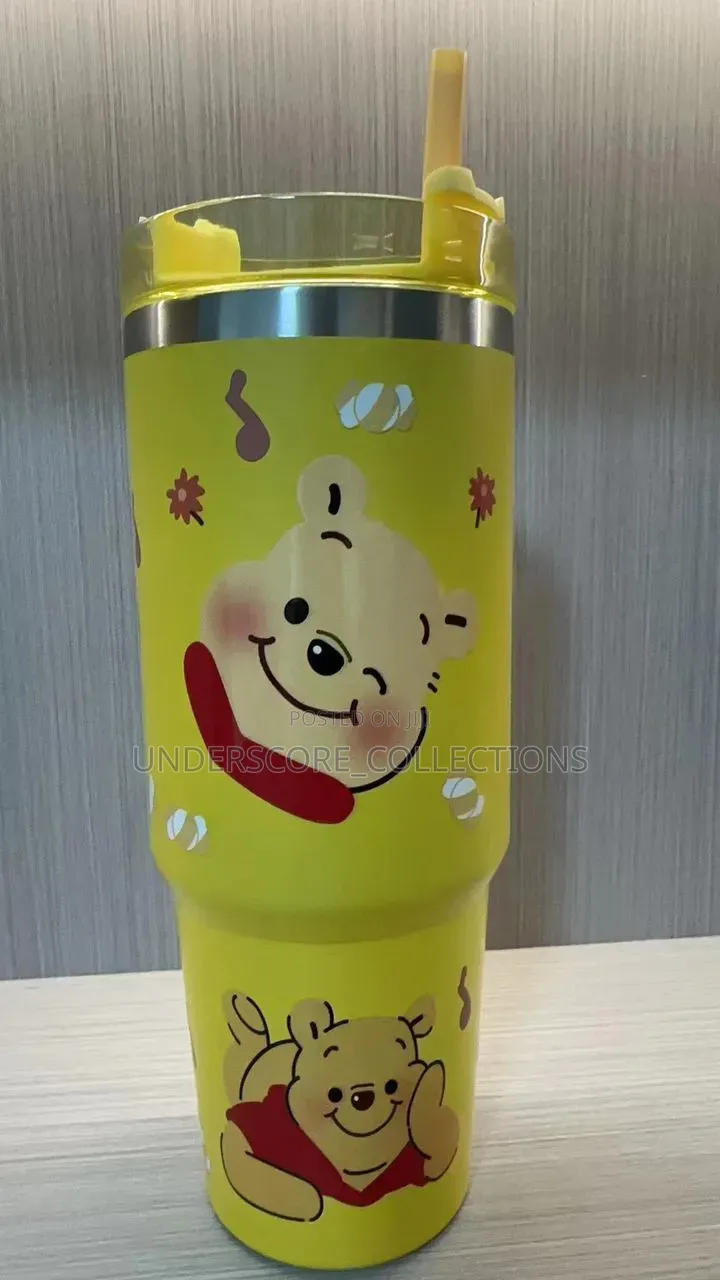 Cartoon Themed Flask