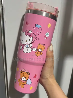 Cartoon Themed Flask