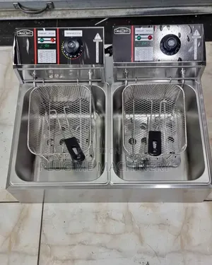 Well Performed Macro Double Deep 6l Fryer Now Available at Our Stock