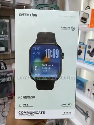 The Green Lion Communicate Smart Watch 2.07-Inch HD IPS Display Screen