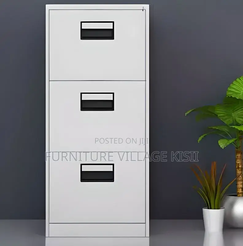 Office Cabinet: 3-Drawer File Cabinet