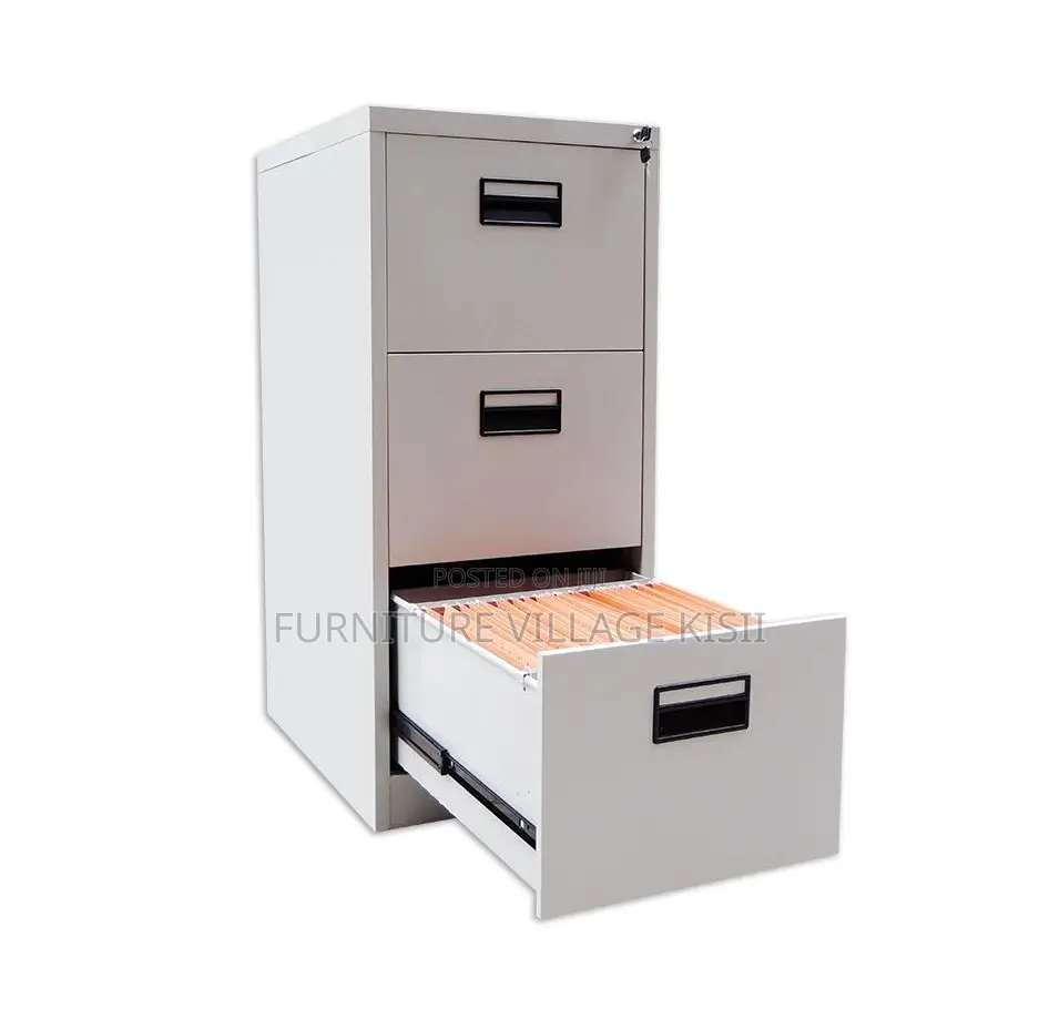 Office Cabinet: 3-Drawer File Cabinet
