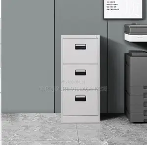 Office Cabinet: 3-Drawer File Cabinet