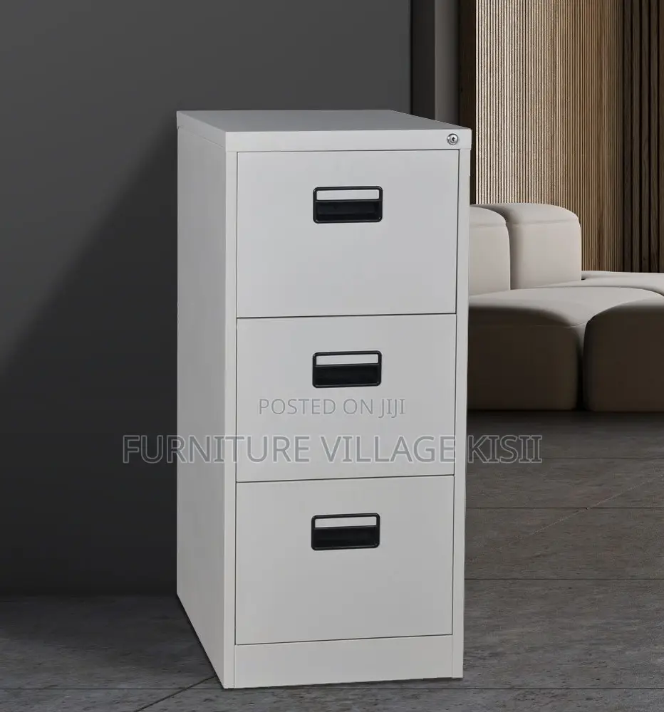 Office Cabinet: 3-Drawer File Cabinet
