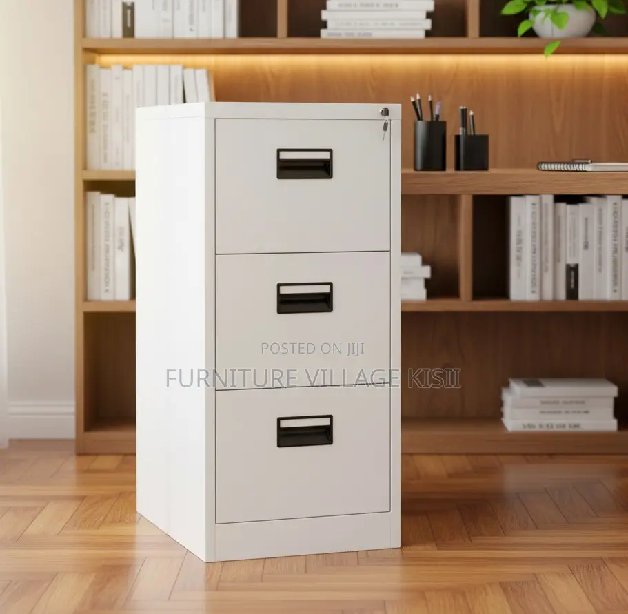 Office Cabinet: 3-Drawer File Cabinet