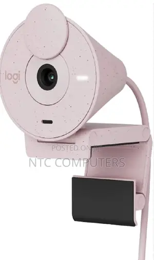 Logitech Brio 300 Full HD Webcam With Privacy Shutter .
