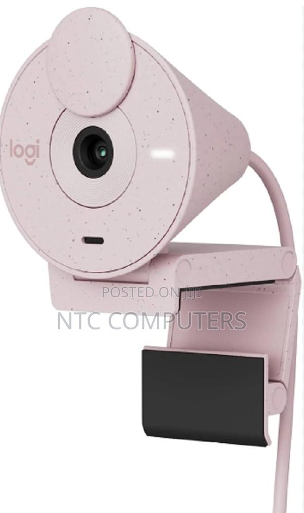 Logitech Brio 300 Full HD Webcam With Privacy Shutter .