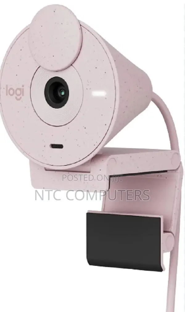 Logitech Brio 300 Full HD Webcam With Privacy Shutter .