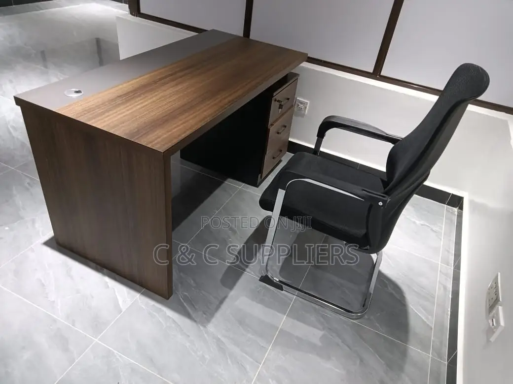 120cm Advanced Home Desk With Drawers.