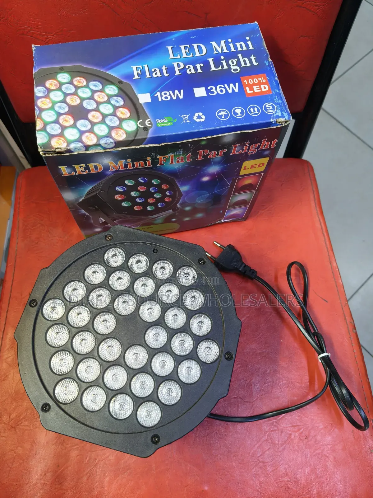 Mini RGB LED PAR Can Light
Portable Mini PAR Can Stage Light