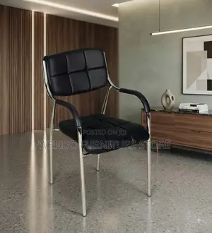 Office Chairs; Leather Armed Katalina Reception Chair