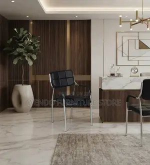 Office Chairs; Leather Armed Katalina Reception Chair