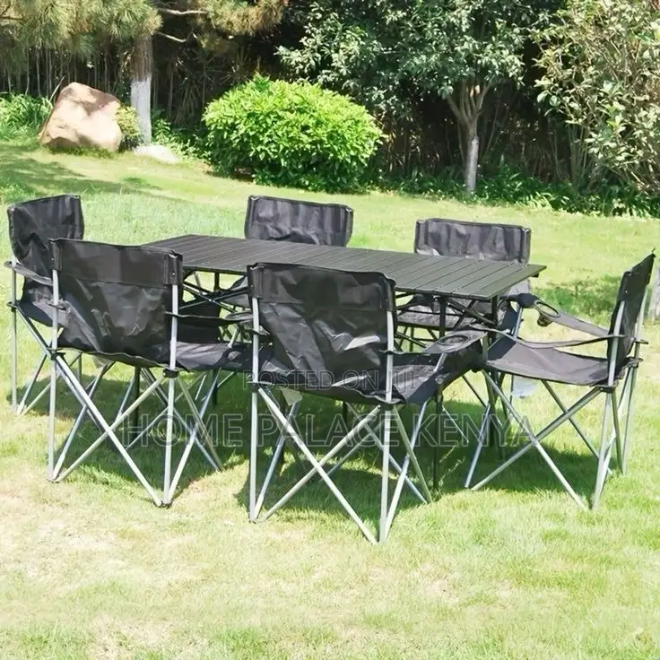 Camping Table; Adjustable Portable Camping Table for Outdoor Events