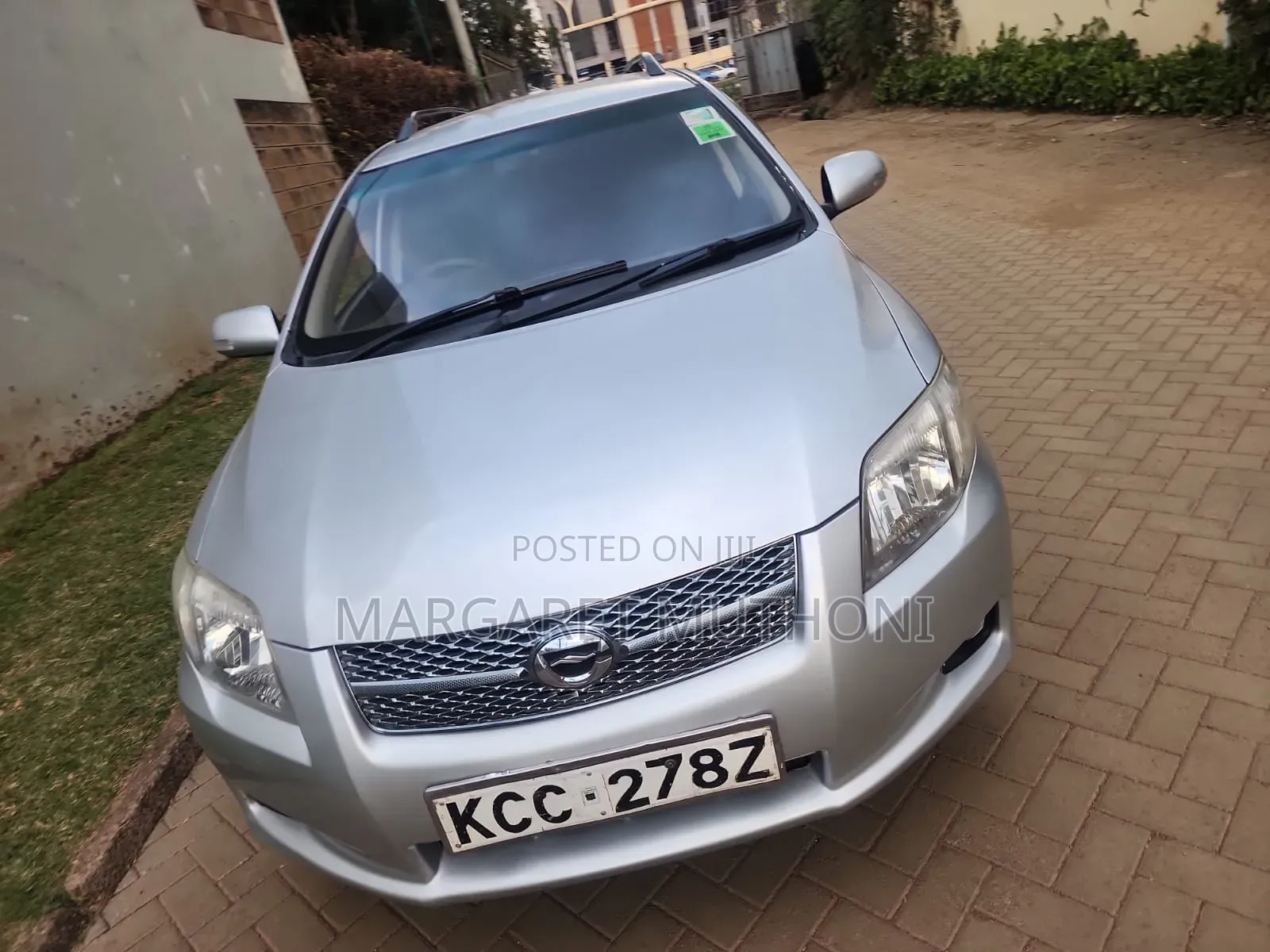 Toyota Corolla Fielder 2008 Silver