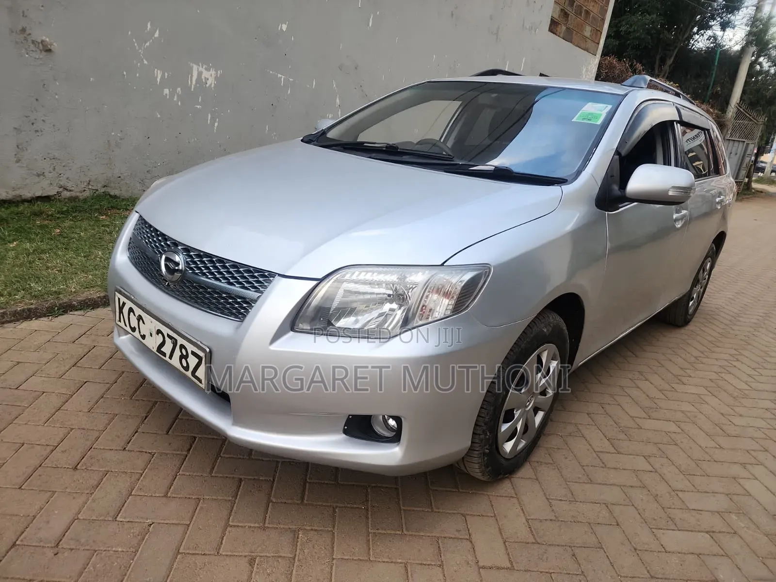 Toyota Corolla Fielder 2008 Silver