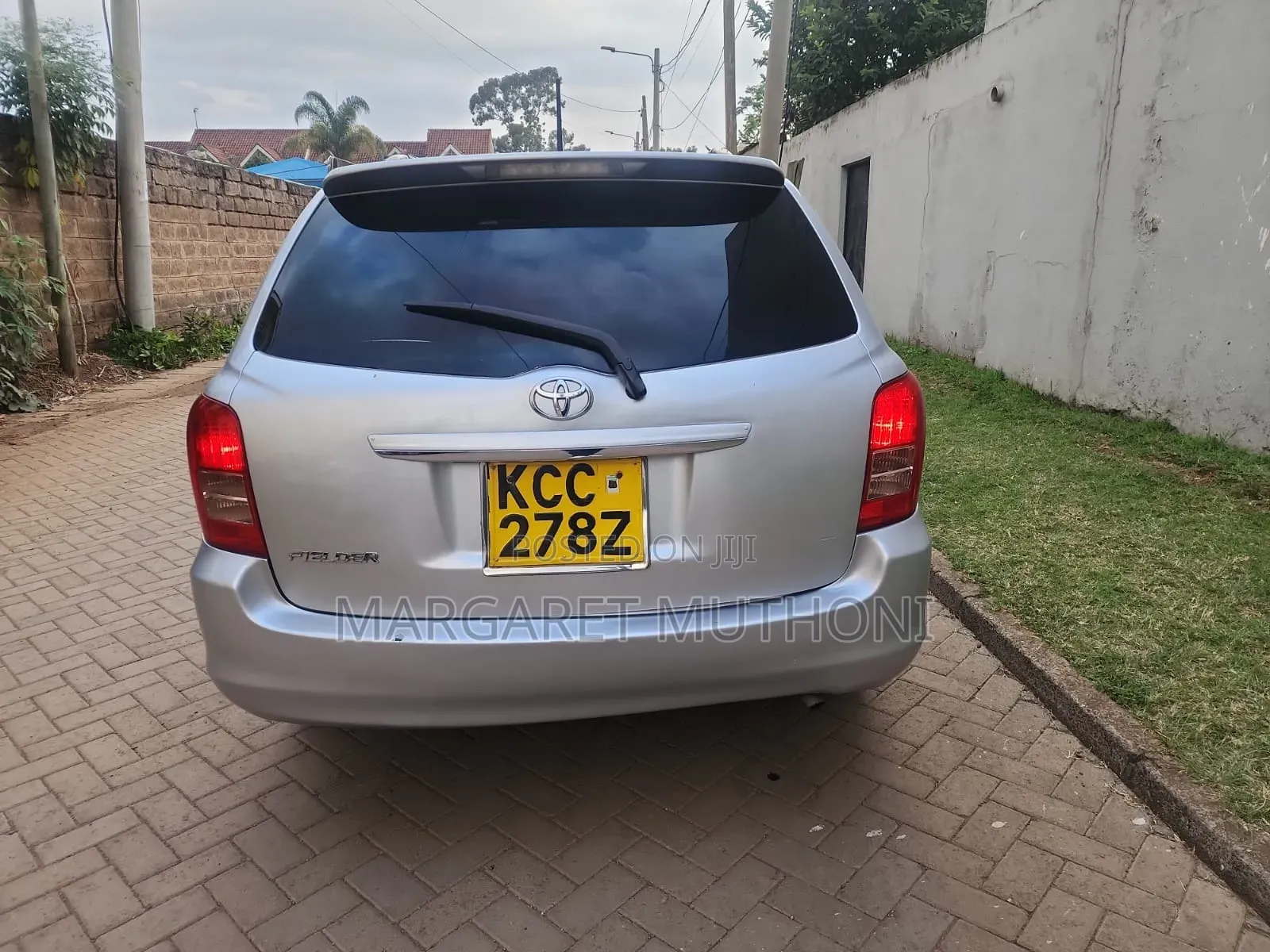 Toyota Corolla Fielder 2008 Silver