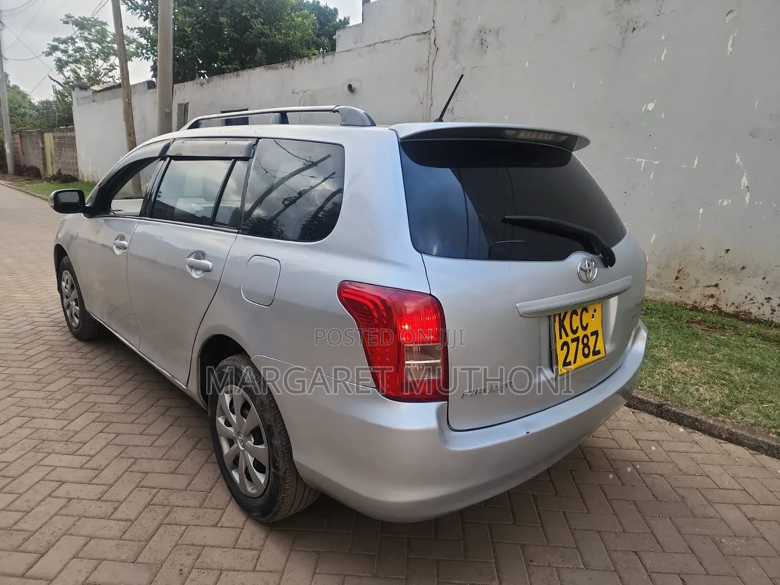 Toyota Corolla Fielder 2008 Silver