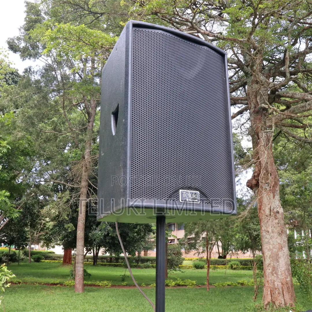 Professional PA Sound System for Hire - Speakers, Microphones, Mixer