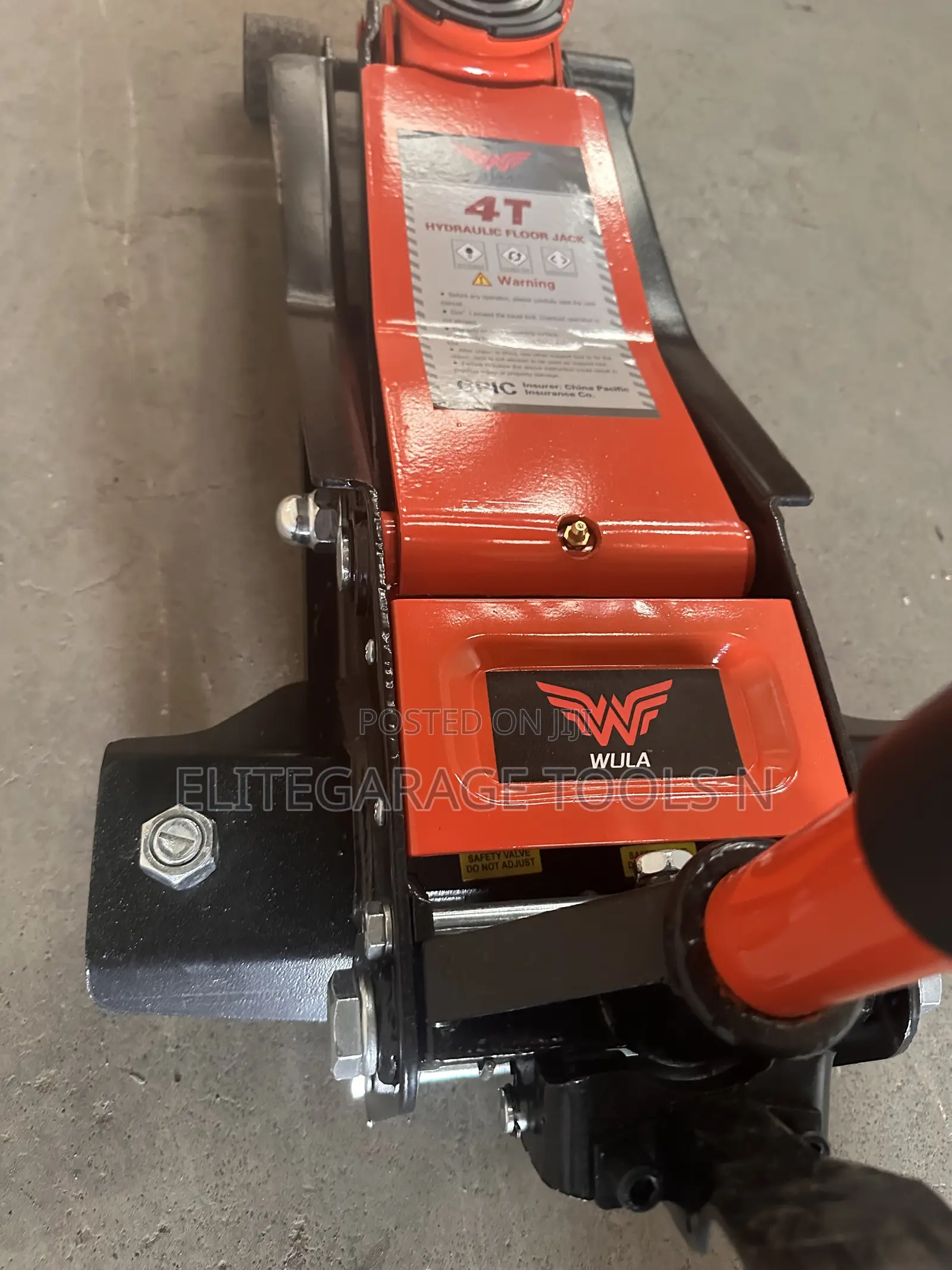 Heavy Duty Italy 4ton Hydraulic Floor Jack